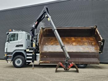 G450 6x6 / HMF Z CRANE / 2 SIDE TIPPER